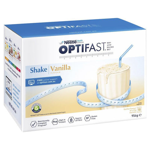 Optifast Vlcd Shake Vanilla Flavour - 18s