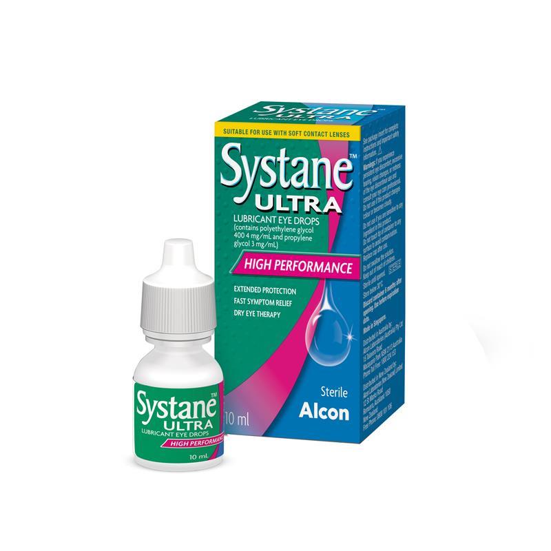 Systane Ultra Multi Dose Preservative Free Lubricant Eye Drops - 10ml