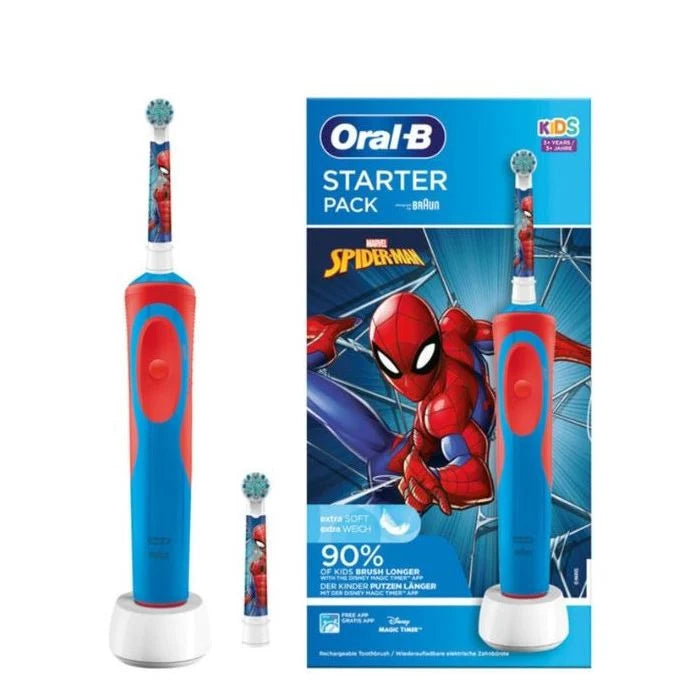Oral-B Kids Electric Toothbrush Featuring Spider Man