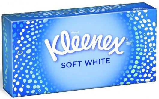 Kleenex Soft White Tissues Box - 70s