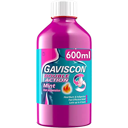 Gaviscon Dual Action Peppermint - 600ml