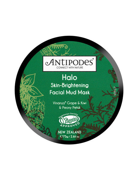 Antipodes Halo Skin-Brightening Facial Mud Mask - 75g