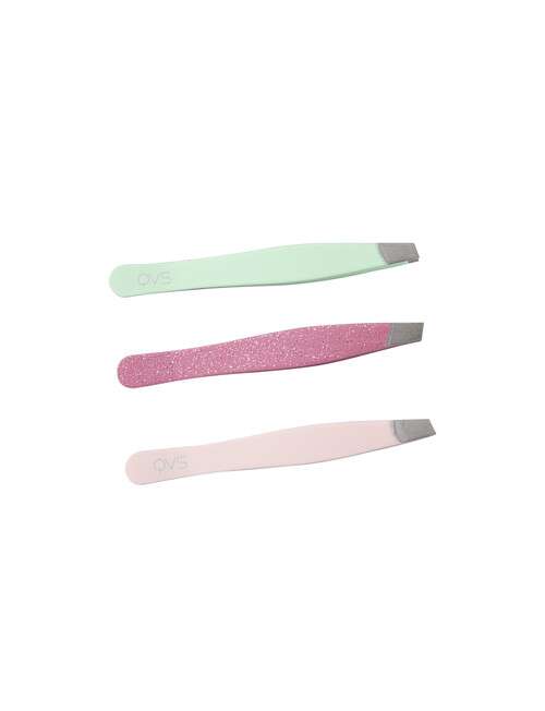 QVS Mini Tweezer Trio Slant