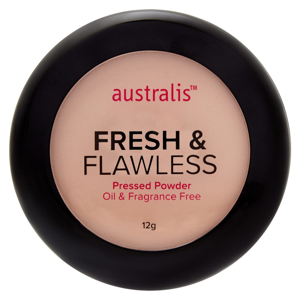 Australis Fresh & Flawless Pressed Powder - Medium Tan