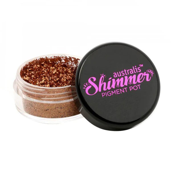 Australis Shimmer Pigment Pot - Bombshell Bronze