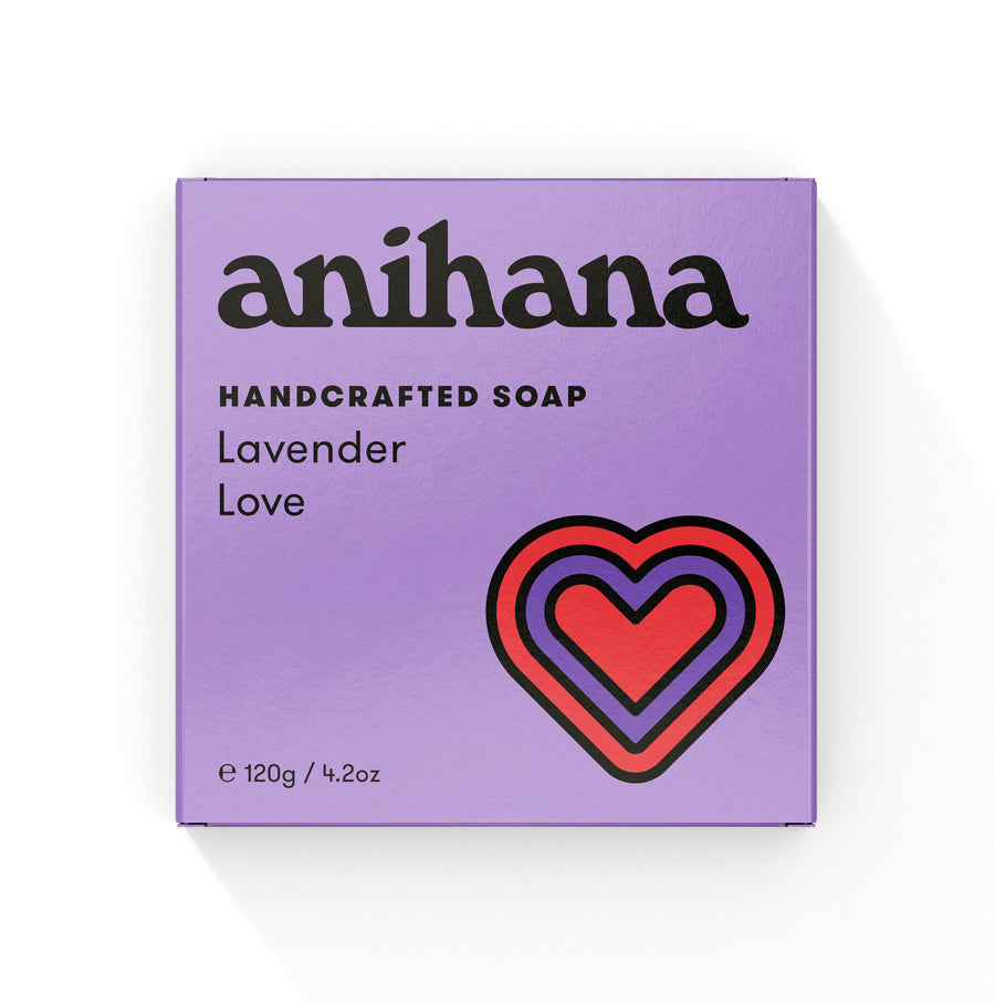 Anihana Lavender Love React Soap Bar - 120g
