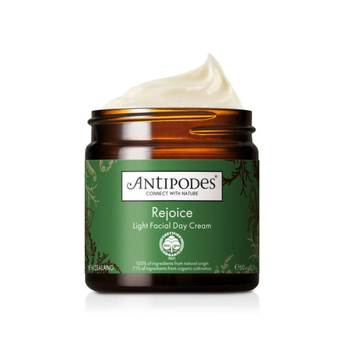 Antipodes Rejoice Light Facial Day Cream Pot - 60ml