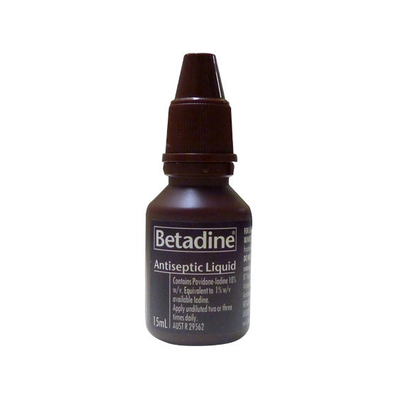 Betadine Antiseptic Topical Solution - 15mL