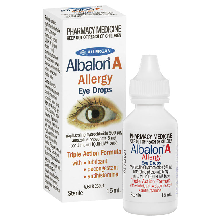 Albalon A Allergy Eye Drops - 15ml