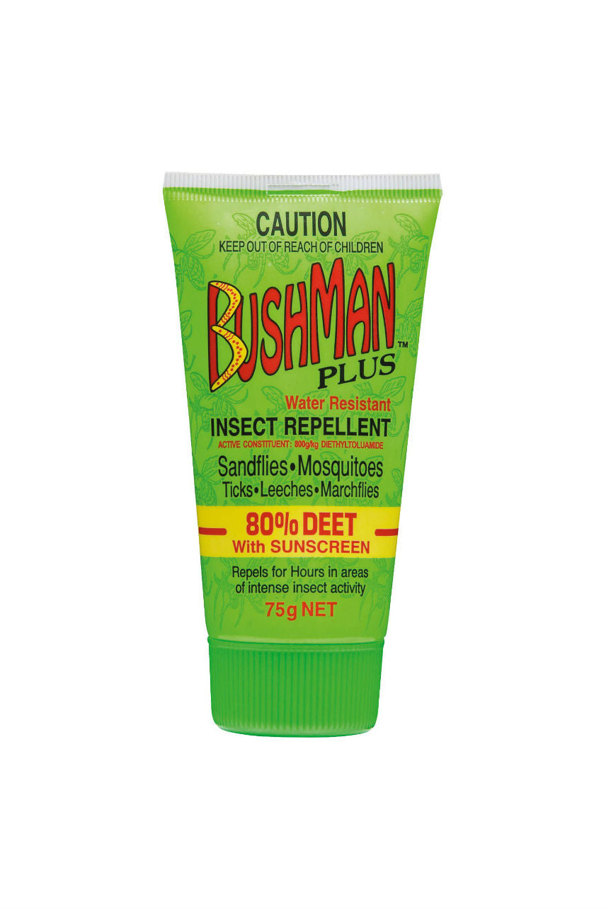 Bushman Plus Dry Gel 80% Deet + Sunscreen - 75g