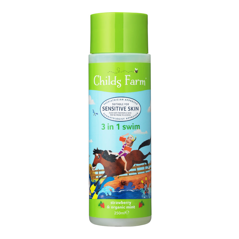 Childs Farm 3in1 swim, strawberry & organic mint - 250ml