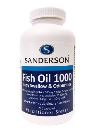 Sanderson Fish Oil 1000 Concentrate - 220s