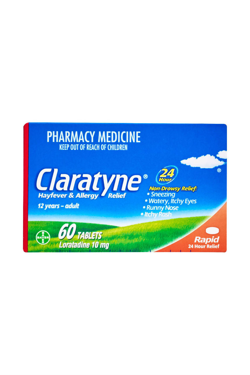 Claratyne 10mg - 60 tabs