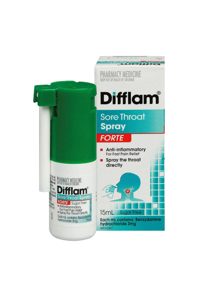 Difflam Forte Anti-Inflammatory Throat Spray - 15ml – Discount Chemist