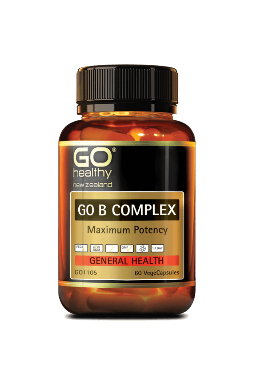Go Healthy B Complex Maximum Potency - 60caps