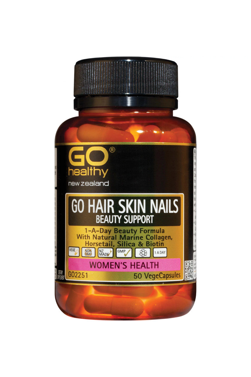 Go Healthy Go Healthy Hair/Skin/Nail Beauty Support - 50caps