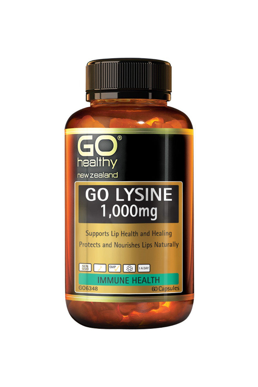 Go Healthy Go Lysine 1000mg - 60caps