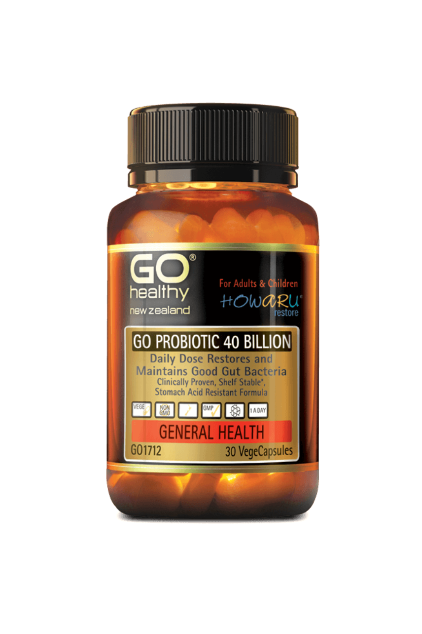 Go Healthy Go Probiotic 40 Billion Howaru Restore - 30caps