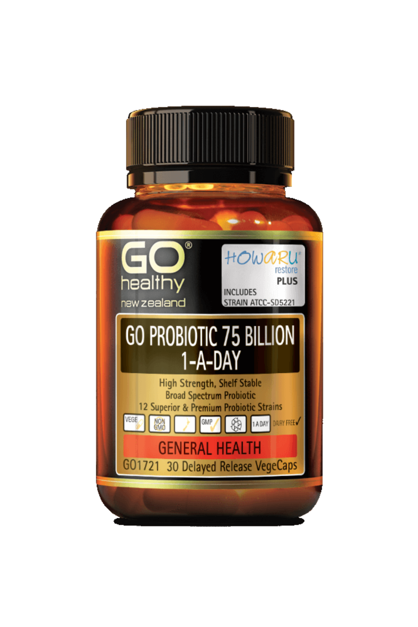 Go Healthy Go Probiotic 75 Billion - 90 Capsules