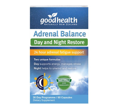 GHP Adrenal Balance Day & Night Restore - 60caps