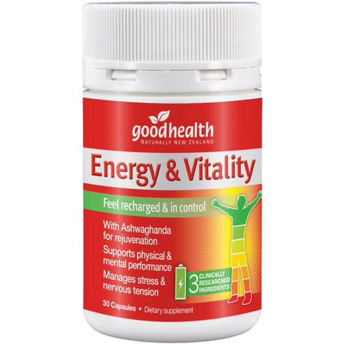 GHP Energy & Vitality Support - 30caps