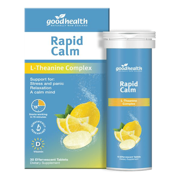 GHP Rapid Calm Effervescent - 30tabs