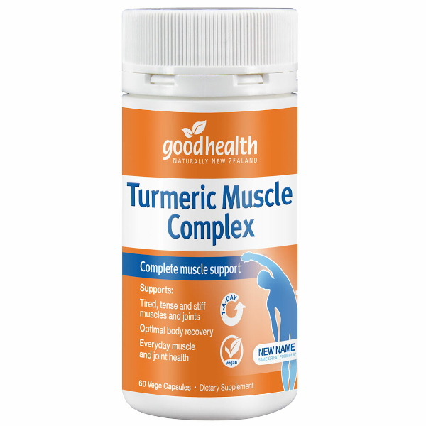 GHP Turmeric Muscle Complex - 60caps