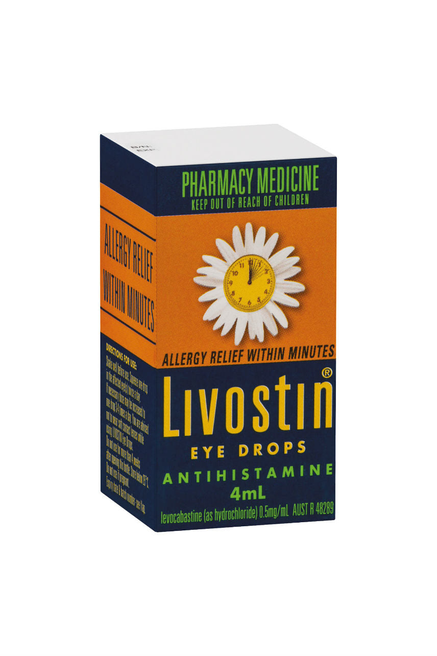 Livostin Antihistamine Allergy Eye Drops - 4mL