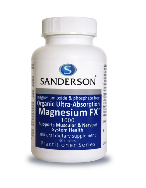 Sanderson Magnesium FX 1000 - 60 tabs