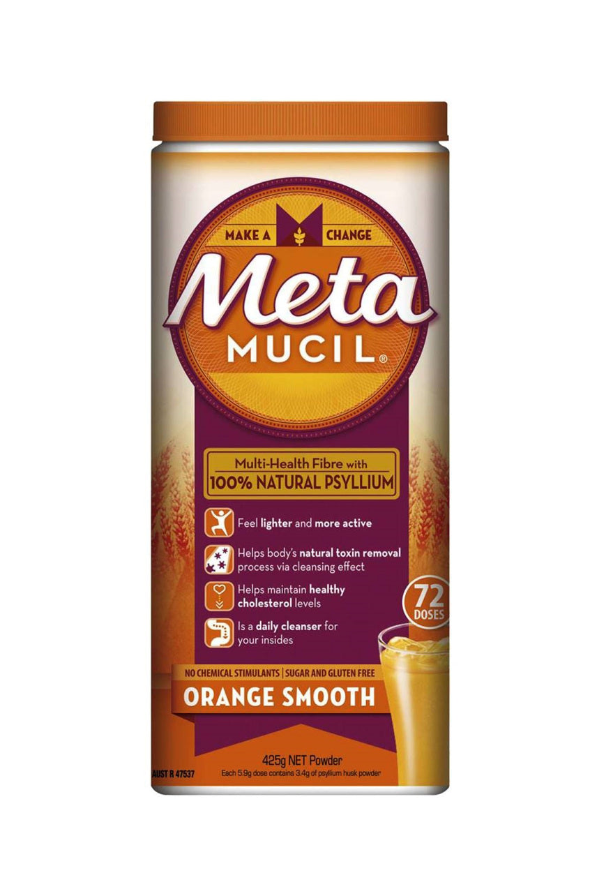 Metamucil Multi-Health with 100% Natural Psyllium 72 Doses - 425g