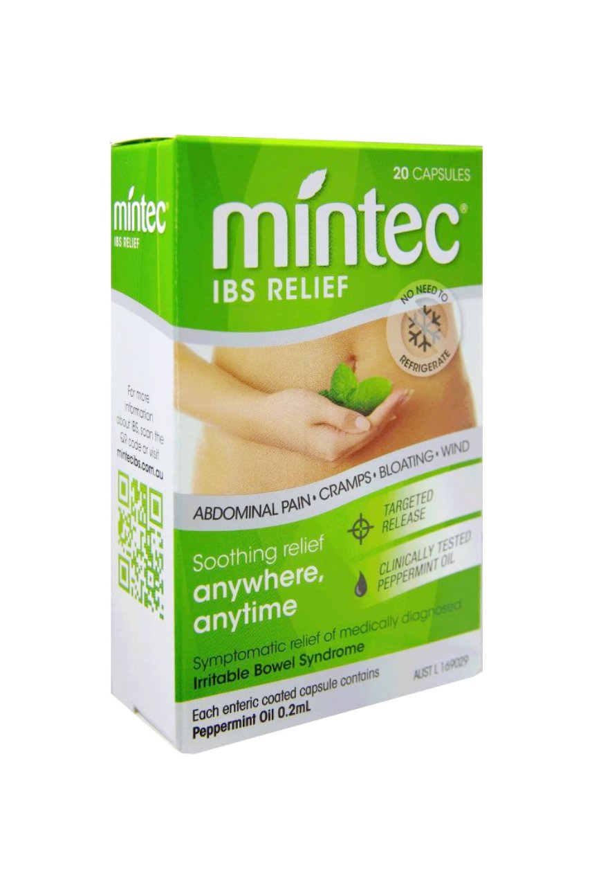 Mintec Peppermint IBS Relief - 20 Caps