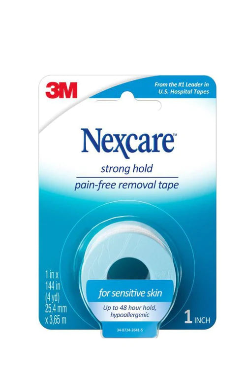 Nexcare Strong Hold Pain-Free Removal Tape 25mmx3.65m