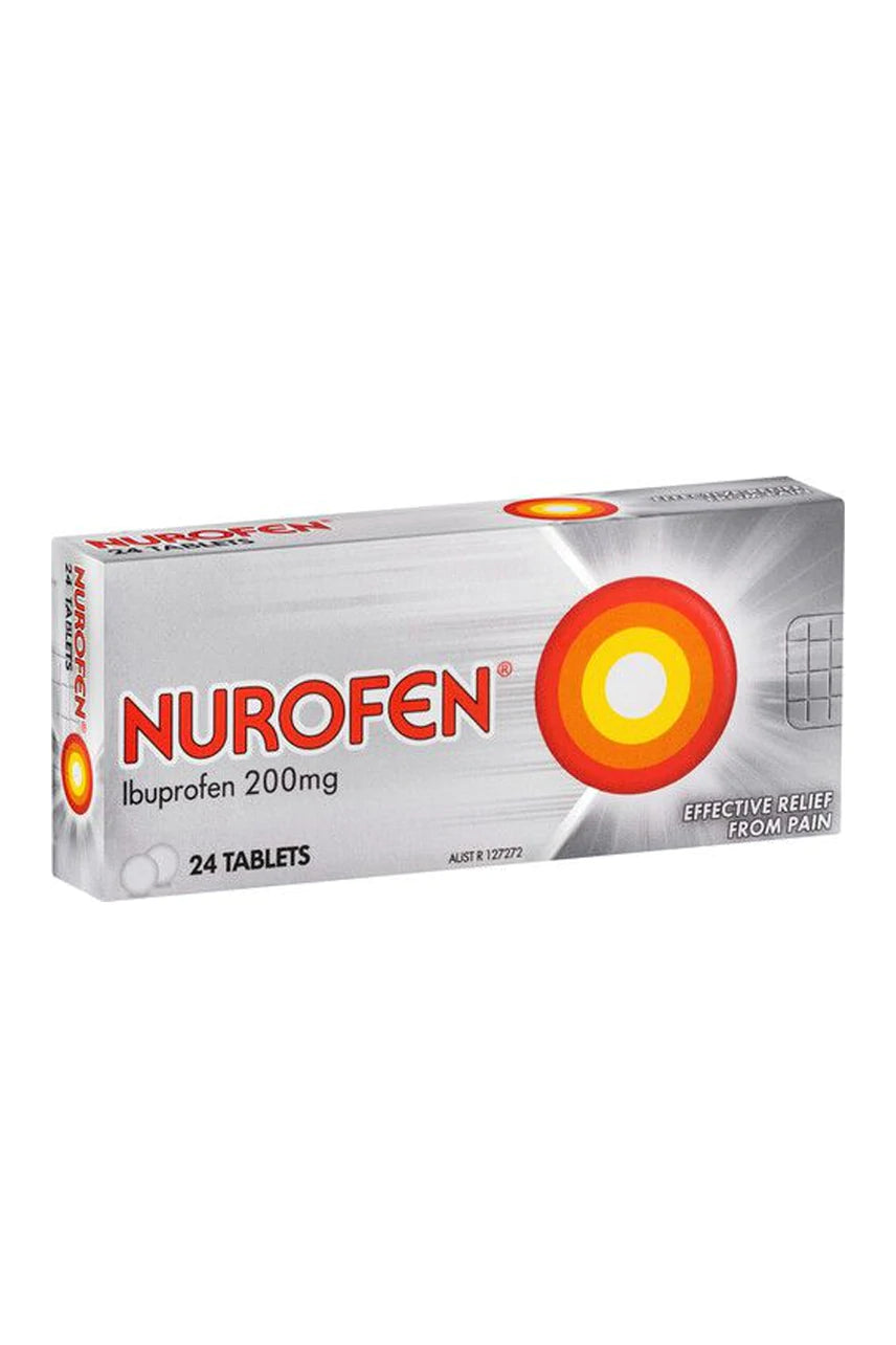Nurofen Tablets Pain Relief 200mg - 24pk