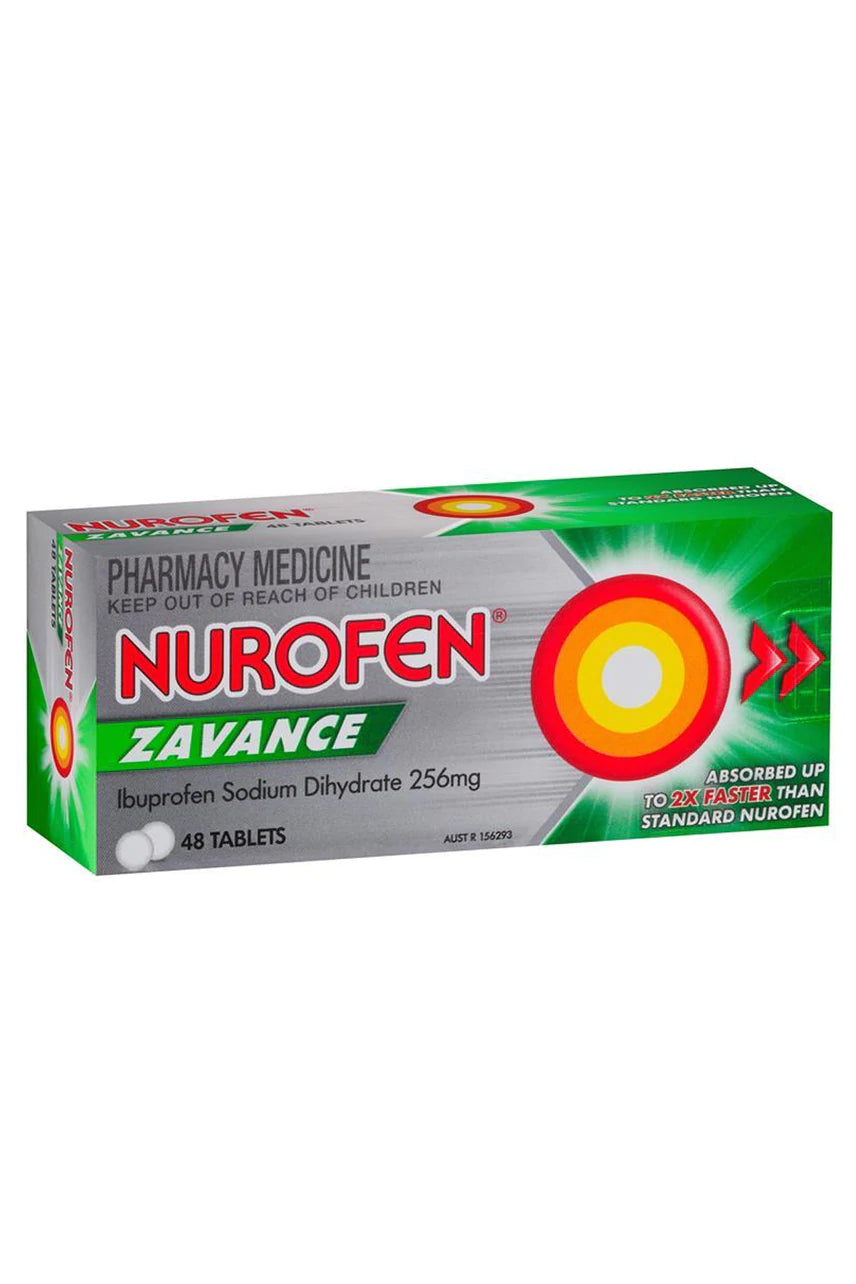 Nurofen Zavance Fast Pain Relief Liquid 200mg - 48caps