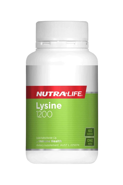 Nutralife Lysine 1200mg - 60tabs