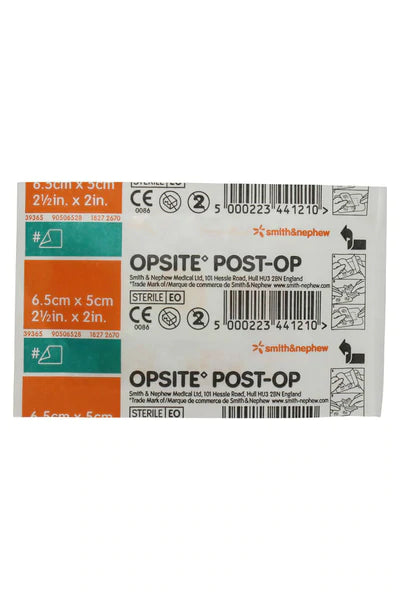 Opsite Post-Operative Dressing - 6.5 x 5 cm