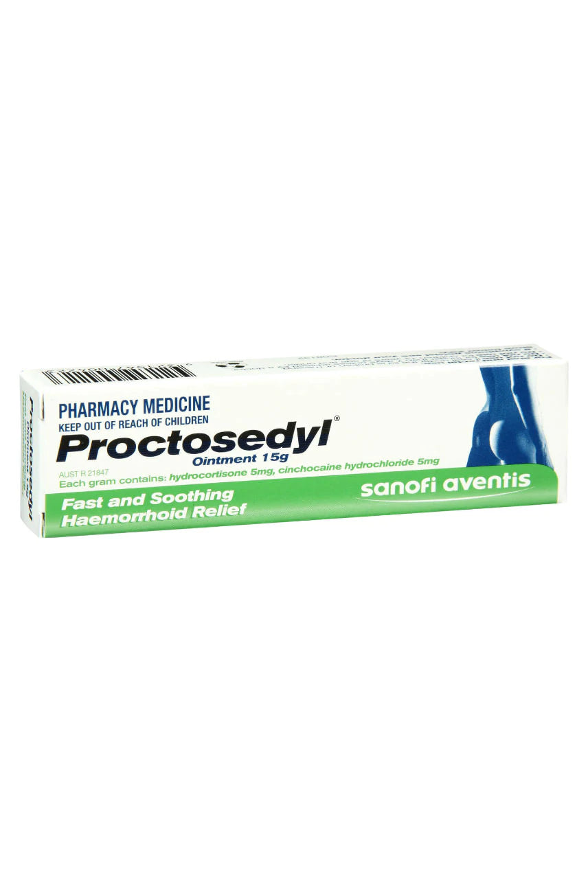 Proctosedyl Haemorrhoids Relief Ointment - 15g