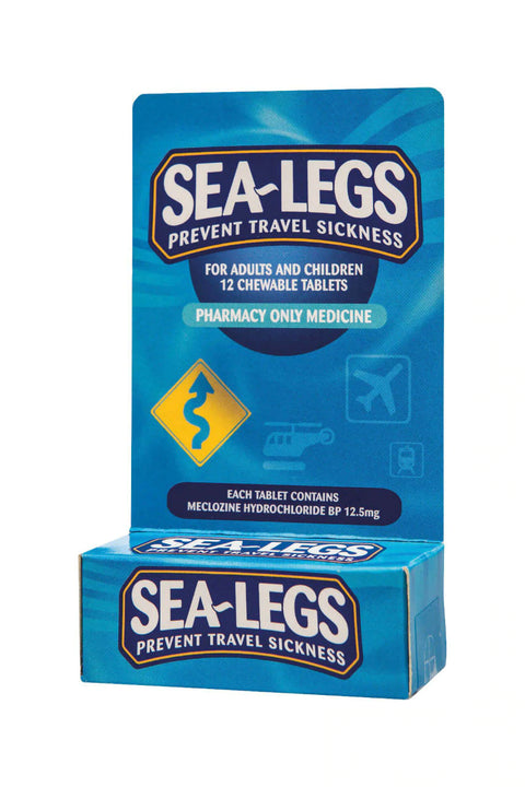 Sea Legs Prevent Travel Sickness - 12tabs