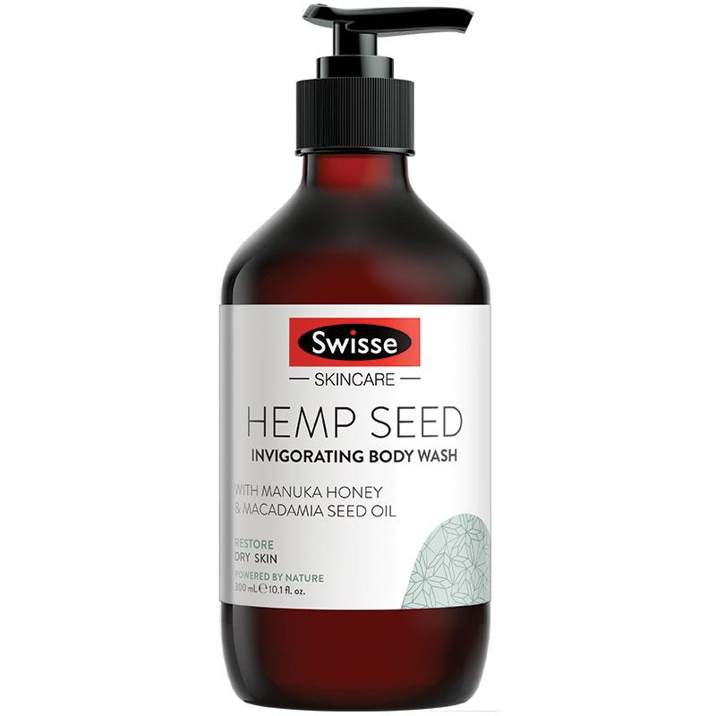 Swisse Skincare Hemp Seed Invigorating Body Wash - 300ml