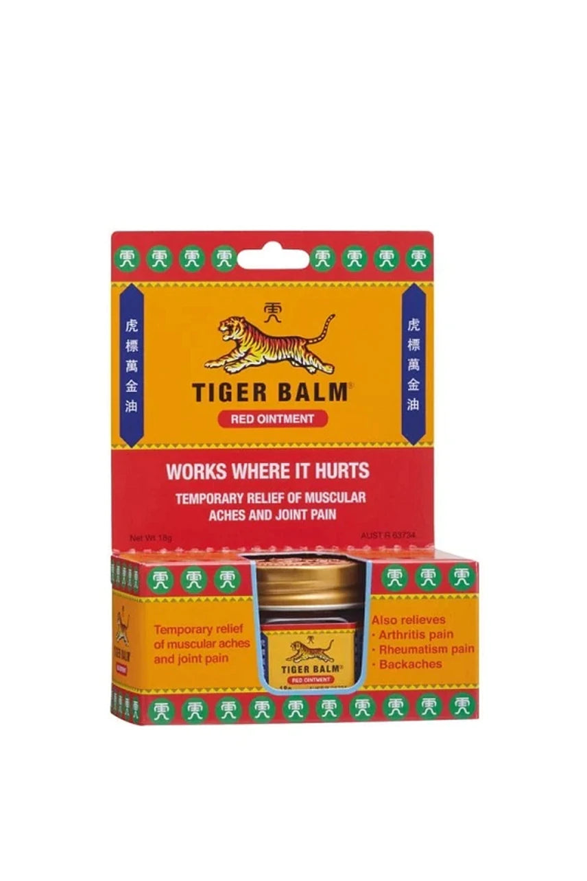 Tiger Balm Red Extra Strength Pain Relieving Ointment - 18g