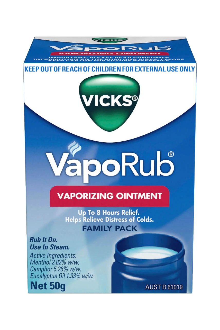 Vicks Vaporub Vaporizing Ointment - 50g