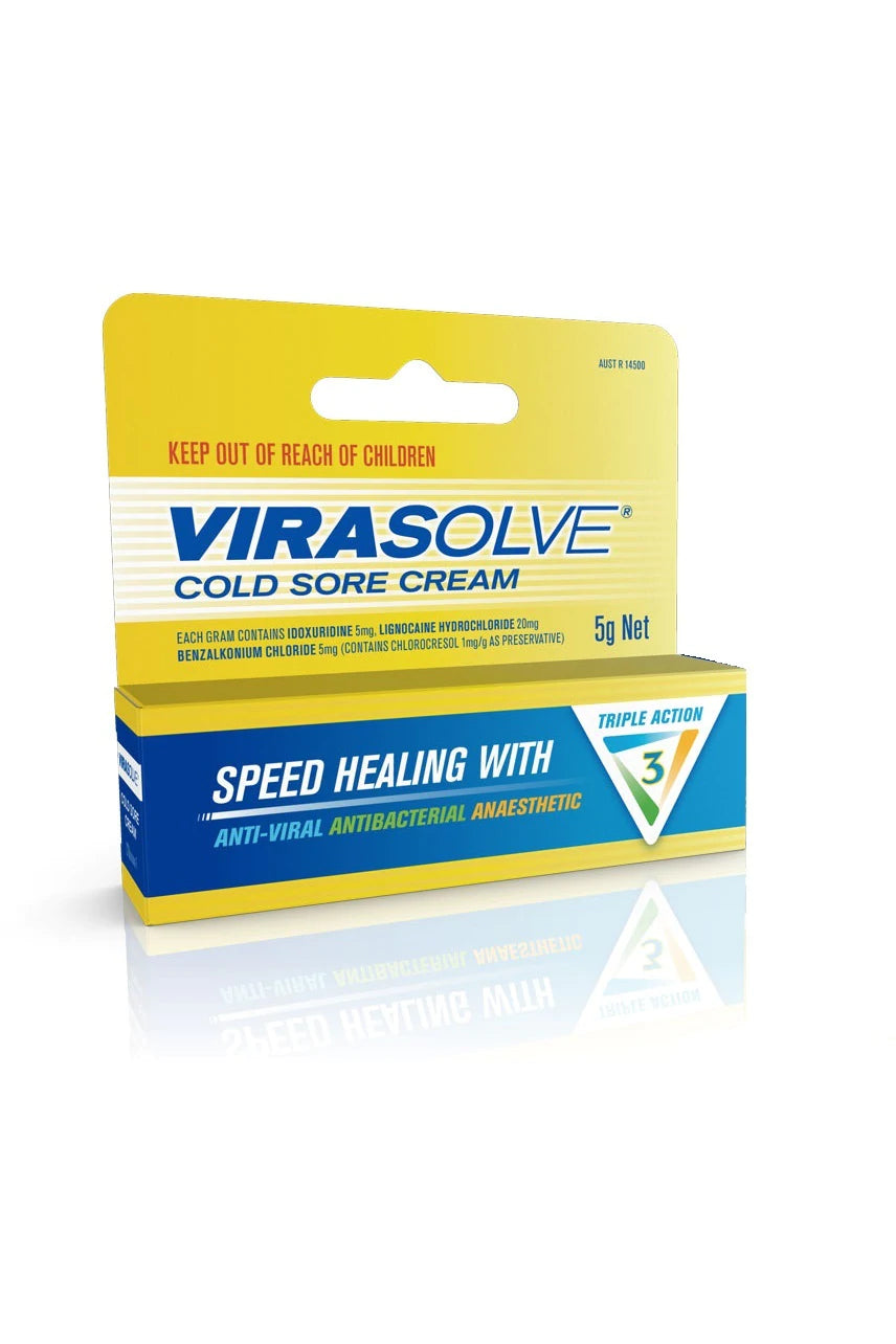 Virasolve Cold Sore Cream - 5g