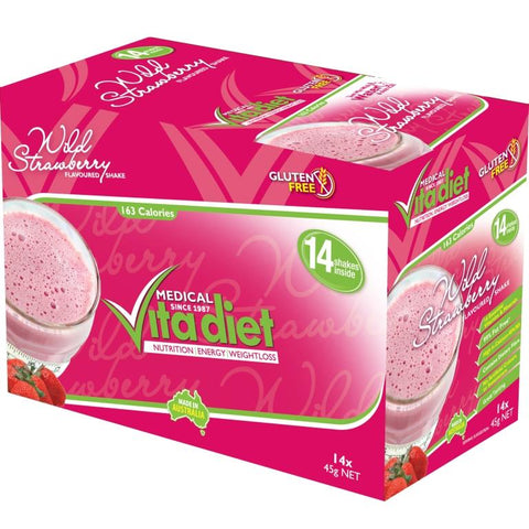 Vita Diet Strawberry Shakes - 14s