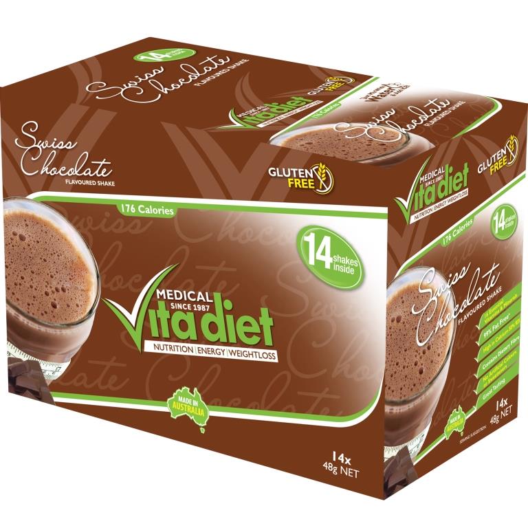 Vita Diet Swiss Chocolate Shakes - 14s