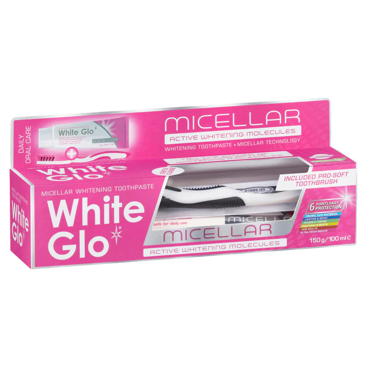 White Glo Tooth Paste Micellar - 150g