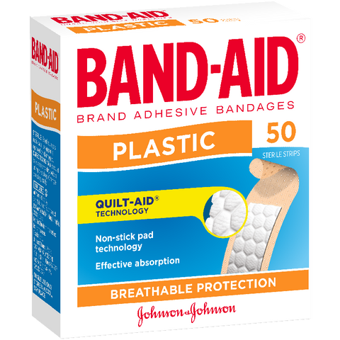Band-aid Plastic Strips - 50s