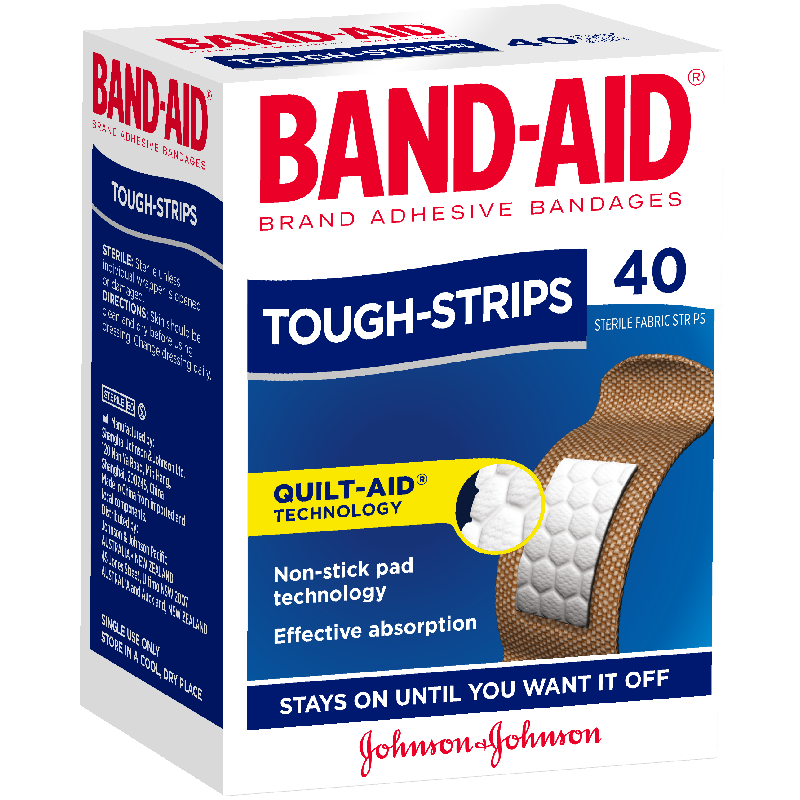 Band-aid Tough Strips Regular - 40s