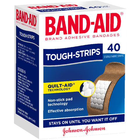 Band-aid Tough Strips Regular - 40s