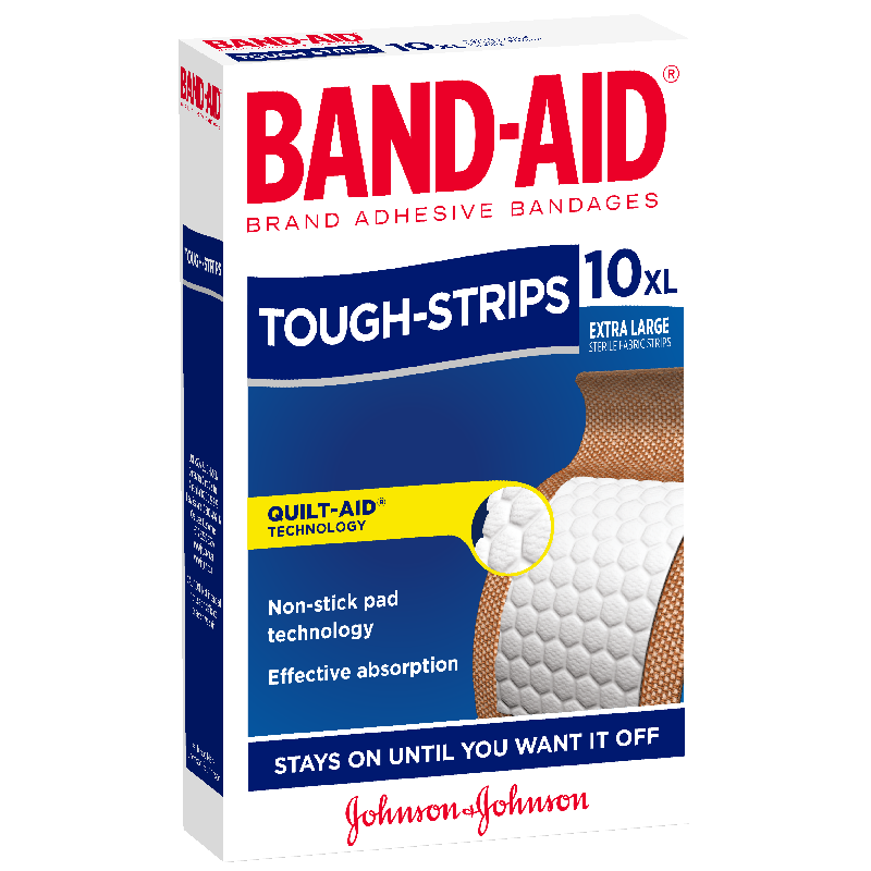 Band-aid Tough Strips XL - 10s