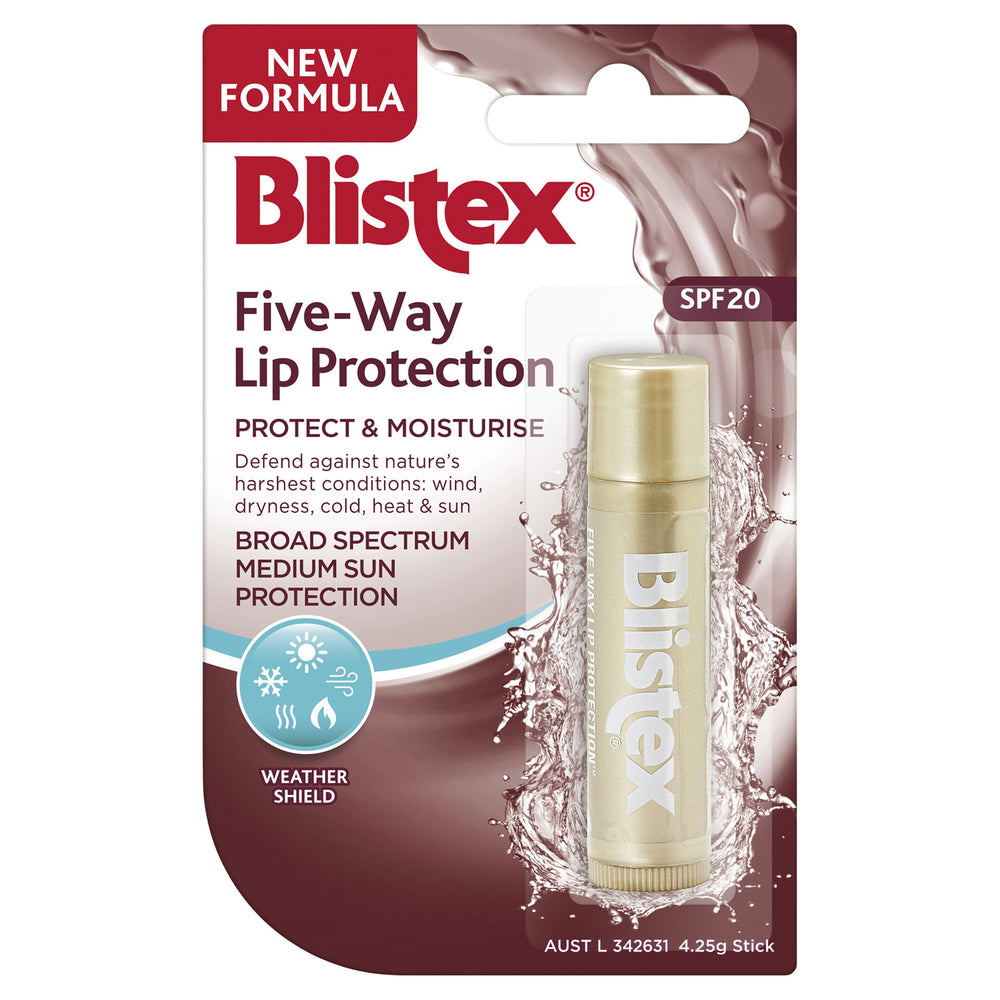Blistex Five-Way Lip Protection - 4.25g